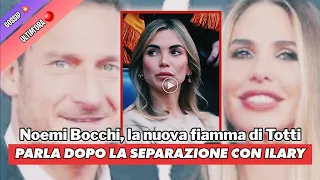 La nuova ragazza di Francesco Totti parla per la prima volta dopo la separazione con Ilary.