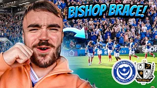 PORTSMOUTH vs PORT VALE | 2-0 | POMPEY STAY TOP OF THE LEAGUE AGAIN AS COLBY BISHOP BAGS TWO!!