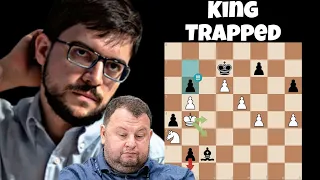 Fridman Brilliantly Trapped MVL Queen | GRENKE Chess Classic 2024