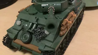 COBI M4A3E8 Sherman tank review