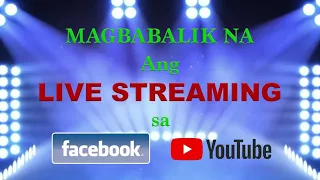 Mga Kababayan! Magbabalik na Ng Live Streaming Ng Wowowin Sa Youtube At Facebook Abangan Niyo Mamaya