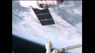 SpaceX Dragon Captured And Docked To Space Station | Video