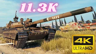 Vz. 55 - 11.3K Damage 11 Kills  World of Tanks Replays ,WOT tank games