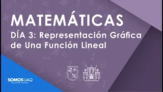 13: Representación Gráfica de Una Función. Matemáticas-EBA-UAQ