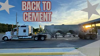 Back to CEMENT loads !! One Step Closer on the K100 CABOVER !!