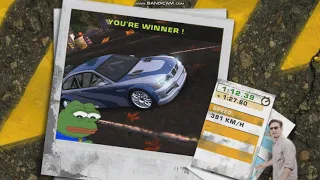 BMW M3 GTR CHECKPOINT RACE [ NFS MW PEPEGA MOD ]