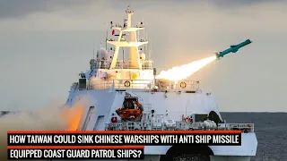 #Taiwan fires #HF2 anti-ship missile from Anping-class patrol ship !