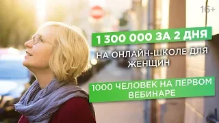 Заработать больше миллиона рублей за 2 дня. Онлайн-школа для женщин/Кейс ACCEL