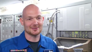 Videobotschaft von Astronaut Alexander Gerst