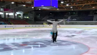 2015 ISU Jr. Grand Prix - Linz Short Dance Elliana POGREBINSKY / Alex BENOIT USA