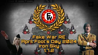 Fake War RE 1 7 2 Iron Sky 丨Release丨假戰爭重製版 鋼鐵蒼穹 正式版丨WC4 MOD