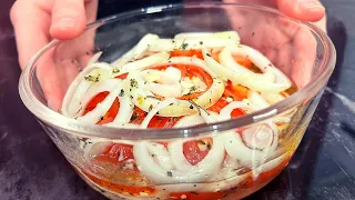 Обалденная Закуска из ПОМИДОРОВ 🍅 РАЗЛЕТАЕТСЯ ЗА СЕКУНДУ! Весь Секрет в Маринаде!