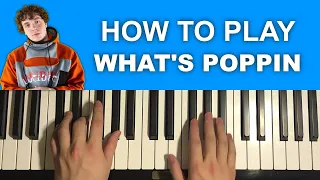 Jack Harlow - What's Poppin (Piano Tutorial Lesson)