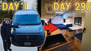 Full DIY Campervan Build | Off-Grid Van Conversion