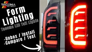 Form Lighting LED Tail Lights - Toyota Tacoma 3rd Gen. - Install/Compare