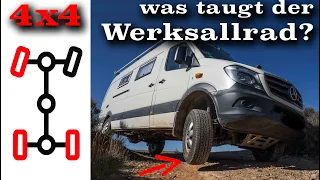 Was taugt der Sprinter 4x4 Werksallrad? | ESP vs. Sperren  | wirsehnunsunterwegs