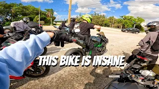 NINJA H2 SHUTS DOWN THE MEET