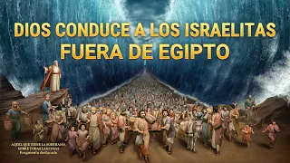 Dios conduce a los israelitas fuera de Egipto