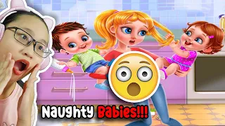 Babysitter First Day Mania - These Babies are SO NAUGHTY!!!!