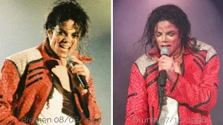 Michael Jackson | Beat It Comparison Bremen 1992 VS Royal Brunei 1996