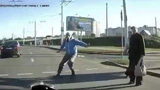 ДТП с пешеходами 18+. Traffic accidents with pedestrians.