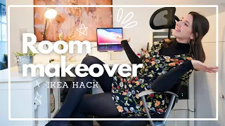 Room makeover & Ikea Kallax Hack (Upcycling)