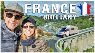 DINAN. The ONLY Place you MUST visit in Brittany France? (A Motorhome Journey)