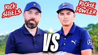 Can I beat Rickie Fowler if I start 10 under par? (Stroke play)