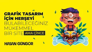 Grafik Tasarım İçin Herşeyi Bulabileceğiniz Bir Site (Ama Çince :D)
