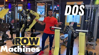 Gamme Pure Strength : les machines ROW et LOW ROW. Je vous montre comment cibler le dos en épaisseur