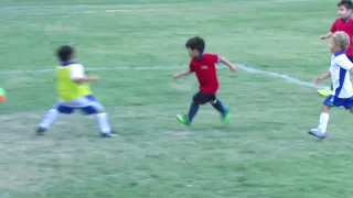 Le magnifique but de thiago messi (fils de messi)