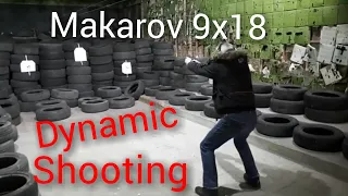 Makarov 9X18mm. Accurate dynamic shooting.Tactical  Fast Charge & Shooting