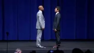 Floyd Mayweather & Manny Pacquiao Faceoff