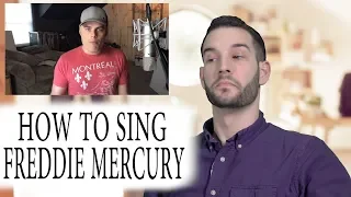 VOCAL COACH reacts to MARC MARTEL on HOW TO SING LIKE FREDDIE MERCURY