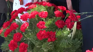 Карагандинский "Шахтер" принял участие в возложении цветов к мемориалу "Вечного Огня" на 9 мая!