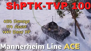 ShPTK-TVP 100 Ace Tanker on Mannerheim Line