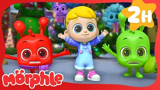 Orphle's Christmas Eve Shenanigans | Morphle Fun Cartoons | Moonbug Kids Cartoon Adventure