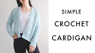 Super Soft & Easy Crochet Cardigan  - Cuddly Cardigan Crochet Tutorial