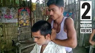 Bihar Head Massage 1.0 | B-ASMR | Ravindra Barber