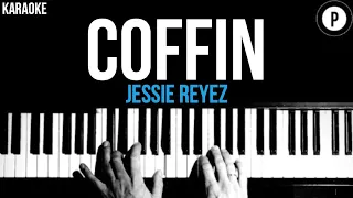 Jessie Reyez - Coffin (Solo) Karaoke SLOWER Acoustic Piano Instrumental Cover Lyrics