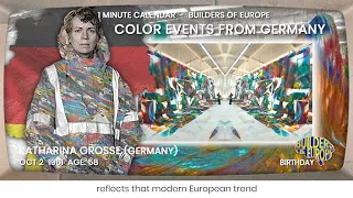 Artist KATHARINA GROSSE - Builders of Europe 2019-10-2