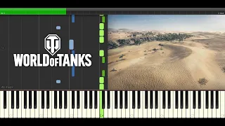 World of Tanks - Sand River Piano Tutorial + Sheets/MIDI