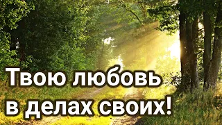 Красивая Христианская песня "Благодарю Господь" Красивые верующие песни МСЦ ЕХБ