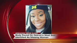 Body found on Detroit's west side identified as missing woman