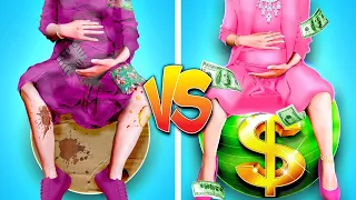 Rich Mom Vs Poor Mom Parenting Hacks || How To Make DIY Toys & Gadgets by Catch!