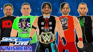 SmackDown LIVE - Finishers | WR3D