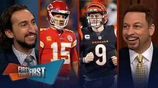 Patrick Mahomes: 'I don't think I'm the underdog’ ahead of AFC title game | NFL | FIRST THINGS FIRST