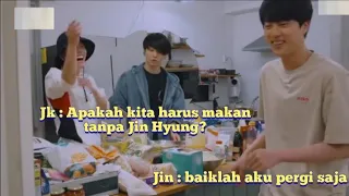 Jin BTS yang ternistakan oleh BTS [Sub Indo] ||Bullying Jin BTS