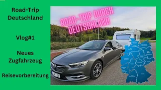 Road-Trip Deutschland Vlog#1 Neues Zugfahrzeug/Wohnwagen wiegen/E-Bike Transport im Wohnwagen