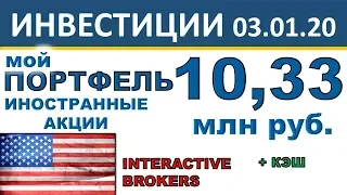 №14 Инвестиционный портфель акций. Interactive Brokers. Иностранные акции. ETF. Инвестиции 2020.